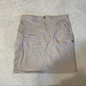 cherokee khaki skirt